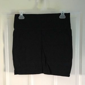 Charlotte Russe Black Mini Skirt